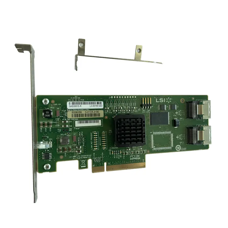 VAGO 3 Gb/s PCI Express mini SAS sff-8087 hba denetleyici LSI00151 LSI SAS 3081E-R