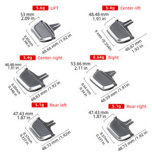 บานเกล็ดปรับอากาศในรถยนต์สำหรับซีรีส์5ชุด G30/G31/G38 M5 F90 6 G32 - Product Image 6