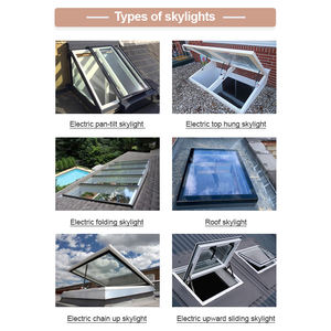 우나 스마트 홈 리빙 알루미늄 채광창은 날씨와 시간에 따라 자동으로 조절되어 완벽한 실내 기후와 조명을 제공합니다. - Product Image 4