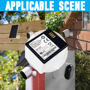 Thay thế pin Tương thích với ARLO Pro, Pro 2 Light camera vma4400 vms4230p 308-10029-01 308-10047-01 A-1 A-1B NETGEAR A-1 - Product Image 6