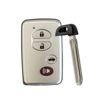 Coque de clé universelle 2/3/4 boutons pour coffre de voiture/SUV, remplacement pour Camry, compatible avec LT20-01/TOM-O-02 PCB