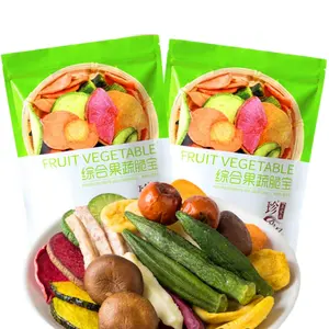 Zhenaiduo 250G Natuurlijke Gedehydrateerde Groenten Fruit Snack Veget Knapperige Groentechips