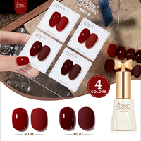 Miss Gooey – Fournitures professionnelles de vernis à ongles en gel pour salon, échantillons gratuits, sans TPO, sans HEMA, vernis à ongles en gel OEM, marque privée, gel rouge