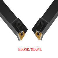 Porte-outil de tournage externe pour tour CNC à 107 degrés MDQNR/L pour insert DNMG-Support OEM personnalisé 40Cr HRC42-60