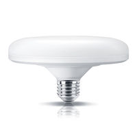 Ampoule LED UFO B22/E27 avec couvercle en aluminium PC, LED SMD, AC 165-265V, certifiée RoHS, usage résidentiel, 30W/40W/50W, garantie de 2 ans, 6000K