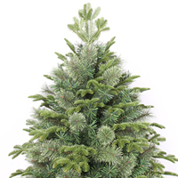 Arbre de Noël UMIND Mélange de matériaux d'aiguilles de pin PE PVC de luxe de haute qualité pour la décoration intérieure et extérieure