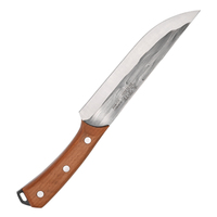 Ensemble de couteaux de chef en acier inoxydable de haute qualité manche en bois d'origine Offre Spéciale boucher forgeage lame couteaux de cuisine