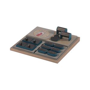 ชุดชั้นวางเครื่องประดับแบบตั้งโต๊ะปรับแต่งได้สำหรับสร้อยข้อมือ แหวน สร้อยคอ และถาด - Product Image 2