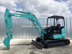 Excavadoras Mini Kobelco Usadas SK55SR SK55 de 5 Toneladas, Segunda Mano, Fabricadas en Japón, PLC - Product Image 5