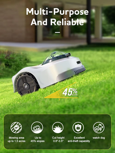 <span class=keywords><strong>Robot</strong></span> Cortacésped Inteligente con GPS RTK, Recargable, Resistente al Agua, Automático, Sin Cables Perimetrales, para Cortar Césped - Product Image 5