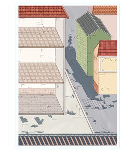 Una Collezione Completa di Adesivi Scenografici: Scene in Miniatura - Temi Mattina, Mezzogiorno, Crepuscolo e Notte - Product Image 1