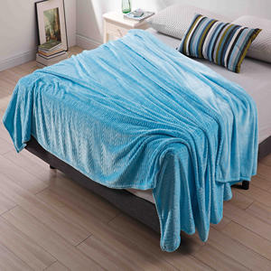 <span class=keywords><strong>Alibba</strong></span>-Manta polar de franela 100% poliéster, manta de punto en relieve, cálida, supersuave, de fábrica, china - Product Image 4