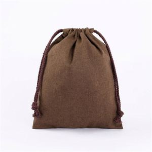 Sac à cordon en toile de coton personnalisé, écologique, réutilisable, pour chaussures, sacs promotionnels avec impression de logo personnalisé - Product Image 3