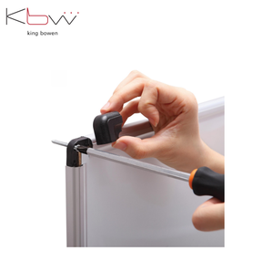 Pizarra blanca con marco de aluminio y esquinas ABS para uso escolar/doméstico/de oficina - Product Image 5