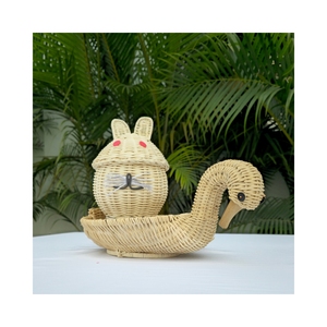 Chất Lượng Cạnh Tranh Handmade Trang Trí Mặt Hàng Cho Nhà Thiên Nga Giỏ Trang Trí Tùy Biến Từ Việt Nam Bán Buôn Nhà Sản Xuất - Product Image 6