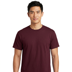 เสื้อยืดคอตตอนพรีเมียม 100% สำหรับผู้ชายและผู้หญิง พิมพ์โลโก้ ผลิตโดยโรงงานโดยตรง รับผลิตตามสั่งจำนวนมาก - Product Image 1