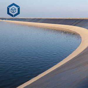 Geomembrane HDPE 1มม. <span class=keywords><strong>บ่อ</strong></span>เลี้ยง<span class=keywords><strong>ปลา</strong></span>ผ้าใบกันน้ำเป็นวงกลมสำหรับโรงงานเกษตร - Product Image 1