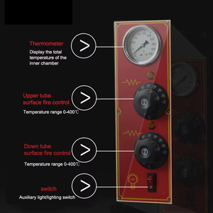 XEOLEO <span class=keywords><strong>four</strong></span> à convection à pont unique Commercial 6700W cuisson électrique <span class=keywords><strong>Pizza</strong></span> faisant <span class=keywords><strong>four</strong></span> Machine 0 ~ <span class=keywords><strong>450</strong></span> <span class=keywords><strong>degrés</strong></span> équipement de boulangerie - Product Image 6