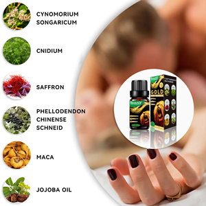 Productos para el Cuidado de las Partes Íntimas Masculinas, Productos para la Salud Sexual de Parejas, Aceite de Masaje Energético Masculino, Aceite de Ampliación, Fuerte, Puro, Natural, a Base de Plantas - Product Image 3