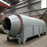 Vente directe usine : Séchoir rotatif à tambour de 500 kg pour larves de mouches brutes (BSFL), petite machine de séchage électrique pour farine de poisson et aliments pour animaux
