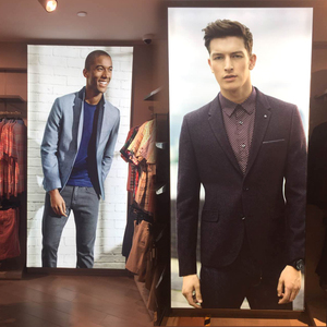 Silicone cạnh đồ họa <span class=keywords><strong>led</strong></span> thắp sáng trở lại hình ảnh khung <span class=keywords><strong>lightbox</strong></span> rollup backlit phim ánh sáng hộp - Product Image 6