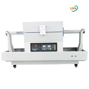 Lab Slide Tubular Furnace Auto Sliding 1200C Electric High Temperature Tube Furnace with Flanges for Fast Heating or Cooling