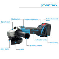 Ensemble combiné de perceuses électriques sans fil 6-en-1 21V à batterie lithium, outils de perçage sans balais, pour le bricolage