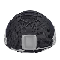 Couvre-tête de casque en maille rapide verte pour activités de plein air