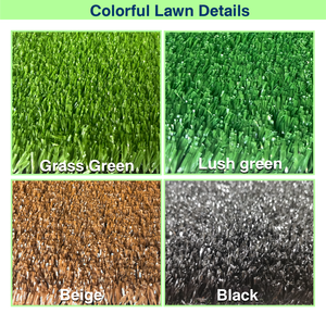 <span class=keywords><strong>Gazon</strong></span> artificiel de haute qualité, herbe <span class=keywords><strong>synthétique</strong></span> abordable, idéal pour l'aménagement paysager et la décoration de style plage - Product Image 5