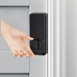 Khóa cửa thông minh vân tay kỹ thuật số không dây WIFI Tuya mới nhất <span class=keywords><strong>2025</strong></span>, an toàn cao, mở khóa thông minh bằng ứng dụng, dành cho cửa gỗ, có khe cắm thẻ nhớ - Product Image 2