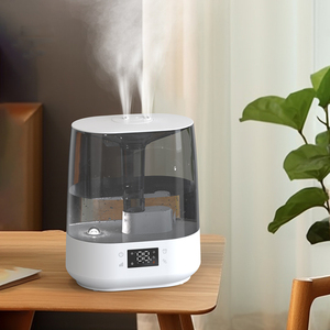 6L hương liệu Trắng Thương mại hộ gia đình khách sạn mát sương mù bàn nước hoa humidistat siêu âm độ ẩm với ánh sáng ban đêm - Product Image 1