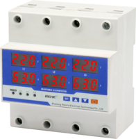 Disjoncteur électronique monophasé 63A pour équipement d'alimentation CA avec régulateur de tension automatique (AVR)
