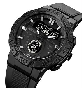 SKMEI 1881 da uomo in resina nera, <span class=keywords><strong>orologio</strong></span> da uomo, <span class=keywords><strong>orologio</strong></span> digitale, Movt, Multi-funzione, Sport all'aria aperta, <span class=keywords><strong>orologio</strong></span> da affari di lusso - Product Image 4
