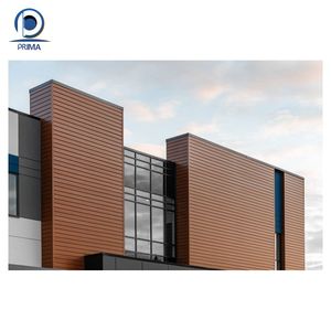 Nhôm Rèm tường xây dựng thương mại nhôm khung kính tấm đá mặt tiền cửa sổ Rèm tường - Product Image 5