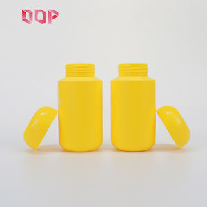 Bouteille en plastique ronde de 170 ml en HDPE de qualité alimentaire pour capsules de protéines, lait en poudre, pilules et compléments alimentaires, avec possibilité de personnalisation de la couleur et de la finition - Product Image 2