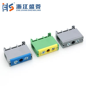 SAL5-16 16mm vít kết nối niken-mạ Đồng 2-cực 32A công nghiệp nhôm Điện Cáp thiết bị đầu cuối hộp UTJ5-16 - Product Image 2