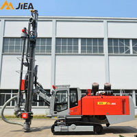 JIEA B10 Crawler Integrated Rock Mining Blasthole Forage DTH Forage Rig Pompe Hydraulique Surface Blasthole Forage Machine