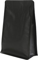 Sacs de grains de café verticaux à haute barrière avec soupapes de ventilation, sacs de couleur unie thermoscellés et refermables pour le stockage des aliments
