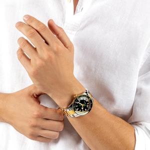 Relojes Mecánicos Personalizados ODM OEM, Automáticos de Alta Calidad, Súper Luminosos, Resistentes al Agua hasta 300 m, Relojes de Buceo para Hombre, Chapados en Oro - Product Image 4