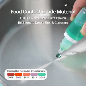 Comedero para Mascotas de Acero Inoxidable 304 Resistente de 66 oz, Tazón para Perros con Base Antideslizante, Aislamiento al Vacío Ecológico para Perros y <span class=keywords><strong>Gatos</strong></span> - Product Image 4