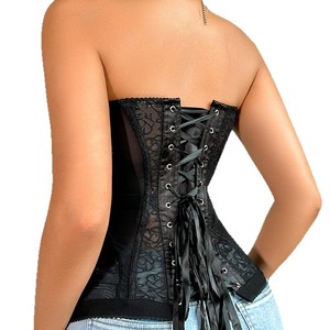 Nuovo Arrivo <span class=keywords><strong>Top</strong></span> Corto in Pizzo Sexy e Aderente, <span class=keywords><strong>Corsetto</strong></span> Floreale in Pizzo per Donne, Blusa <span class=keywords><strong>Corsetto</strong></span> De Mujer, <span class=keywords><strong>Top</strong></span> Femme - Product Image 3