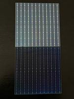 Cellule solaire PERC bifaciale monocristalline solaire 210MM 12BB, rendement élevé moyen 23.0 ~ 23.6%