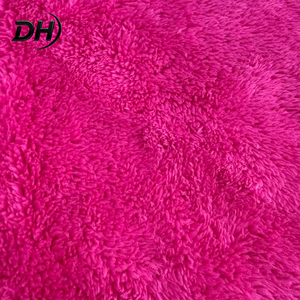 Single Sided Plain Flannel 220G Polyester Knitted <strong>Fleece</strong> <strong>Fabric</strong> for Home Wear Pajamas Blankets - Product Image 2