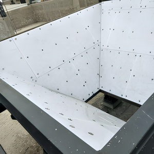 Revêtements de benne de camion ZSPE en UHMWPE à couche autolubrifiante haute capacité pour trémies de pompe à béton, feuilles de revêtement UHMWPE - Product Image 6
