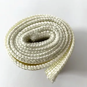 Good quality smooth high temperature resistance silica braided sleeve