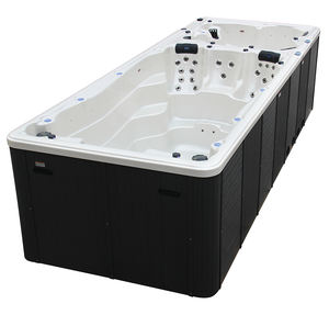 Hot verkauf große verwendet spa endlos schwimmen pool spa - Product Image 4