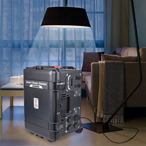 Générateur portable à énergie solaire 3000W, batterie LiFePO4 MPPT, prise en charge de la batterie externe, sortie onde sinusoïdale pure - Product Image 1