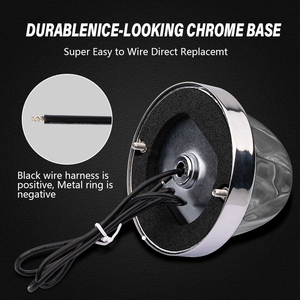 Đèn hậu xe tải LED DC12V bán buôn xu hướng 2025, đèn dưa hấu thủy tinh 24V, đèn đánh dấu cabin, đèn trang trí xe tải - Product Image 5