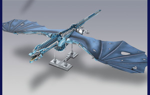 Rael K90 Tương thích với <span class=keywords><strong>Lego</strong></span> Mô hình Rồng Băng Giá tỷ lệ 1:8 Bộ đồ chơi lắp ghép Trang trí bằng nhựa PC Lấy cảm hứng từ <span class=keywords><strong>Game</strong></span> of Thrones - Product Image 5