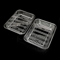Barquette d'emballage en plastique transparent jetable en gros pour tomates cerises, raisins et fraises